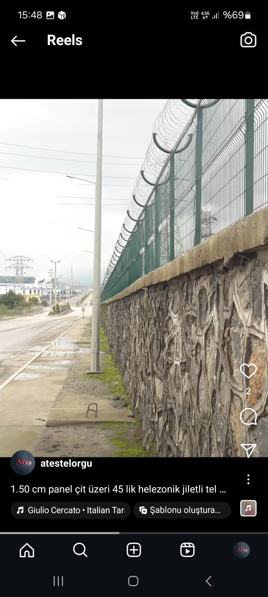 Helezonik Jiletli Tel 90